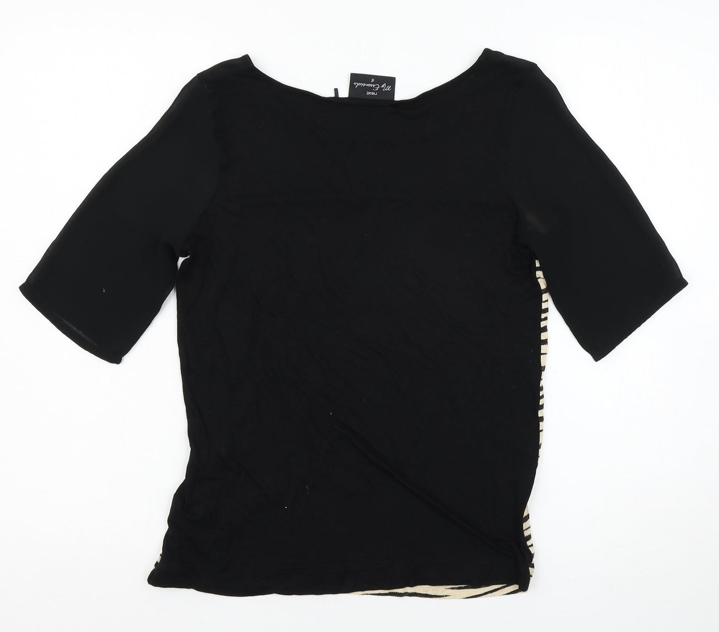 Womens UK Size 6 NEXT Multicoloured Basic Blouse