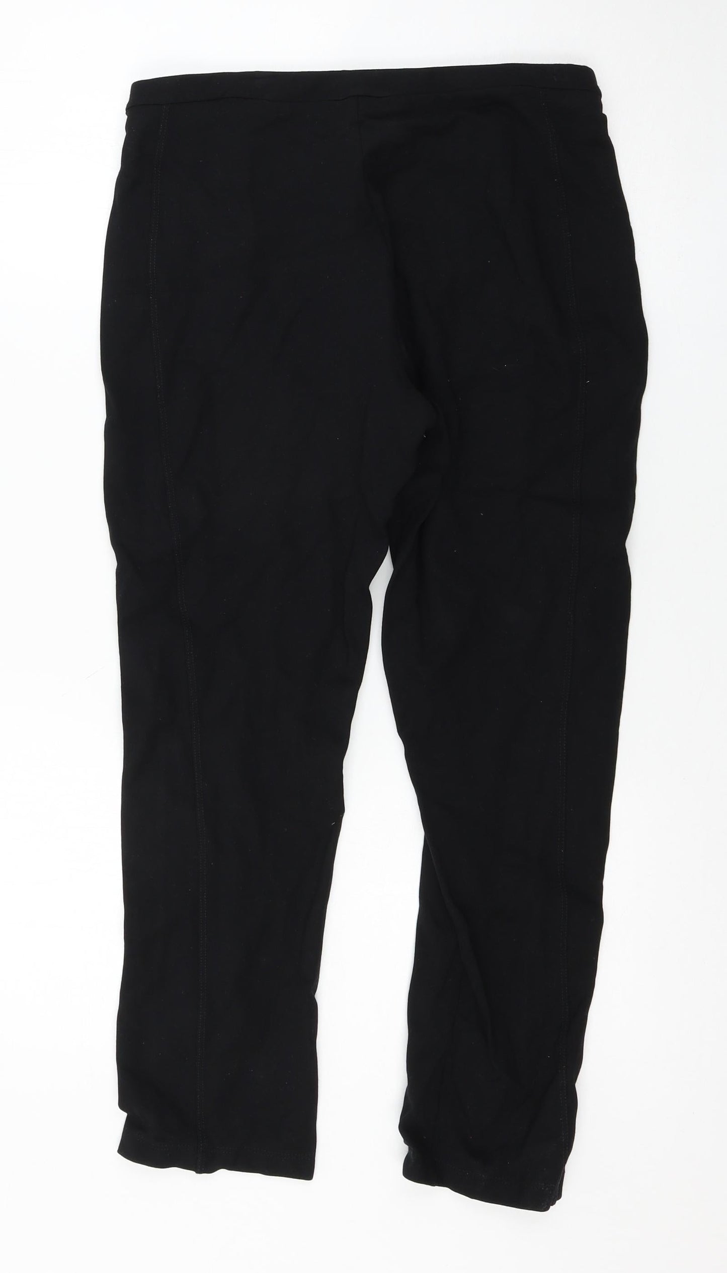 Womens UK Size 14 Marks and Spencer Regular Fit  Black Trousers
