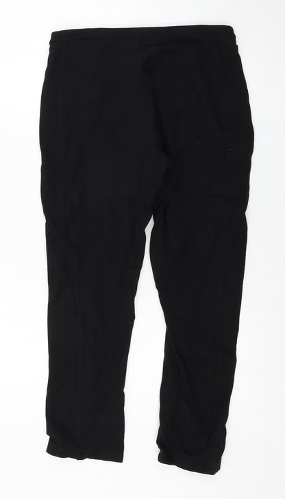 Womens UK Size 14 Marks and Spencer Regular Fit  Black Trousers