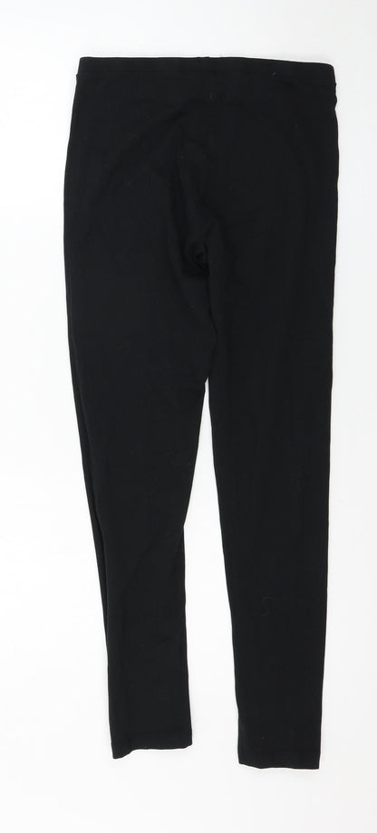 jeff&co Womens Black   Jegging Leggings Size 12 L27 in