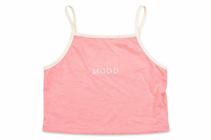 Front view of Matalan girls’ pink basic tank, size 9, years