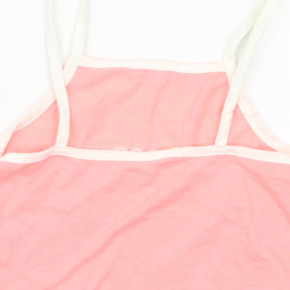 Matalan Girls Pink   Basic Tank Size 9 Years