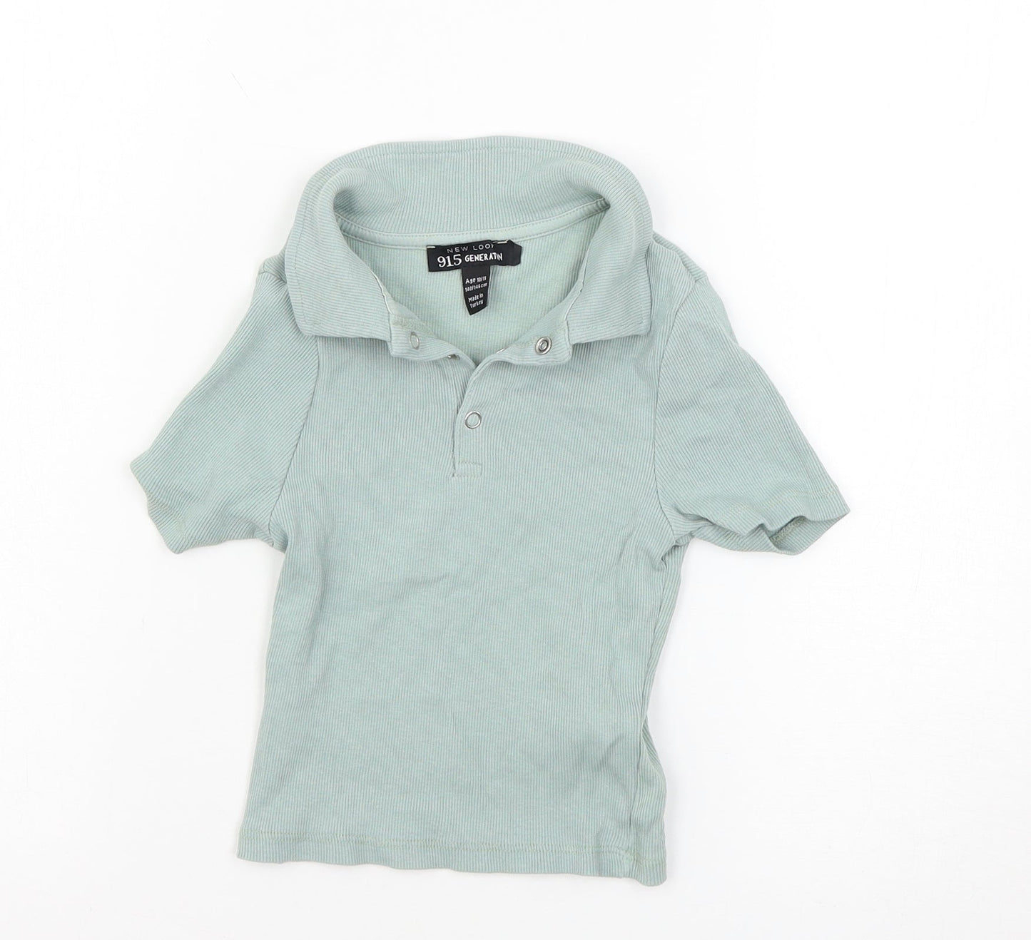 New Look Girls Green   Basic T-Shirt Size 10-11 Years