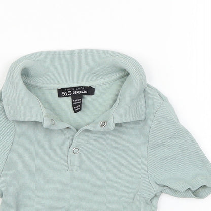 New Look Girls Green   Basic T-Shirt Size 10-11 Years