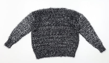 QED London Womens Black   Pullover Jumper Size S
