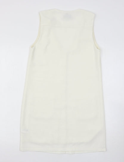 Topshop Womens White   Tank Dress  Size 6