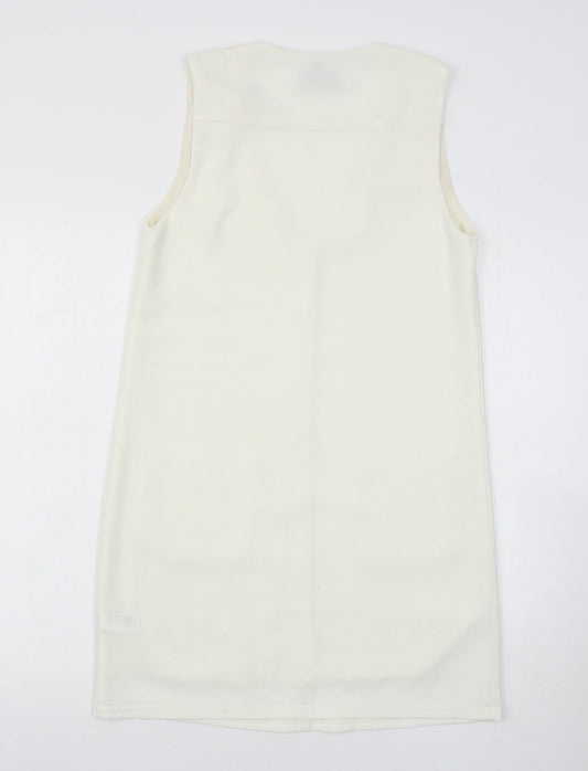 Topshop Womens White   Tank Dress  Size 6