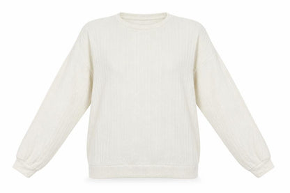SheIn Womens Ivory   Pullover Jumper Size M