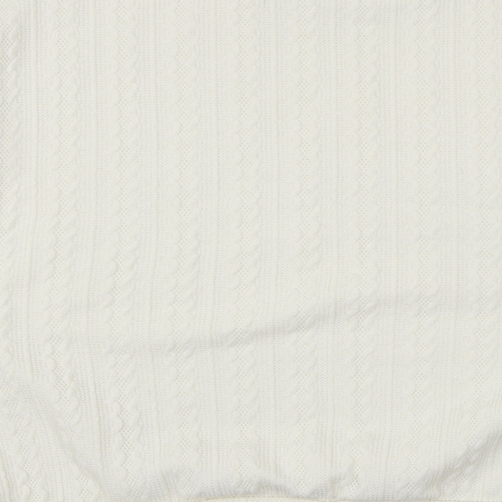 SheIn Womens Ivory   Pullover Jumper Size M