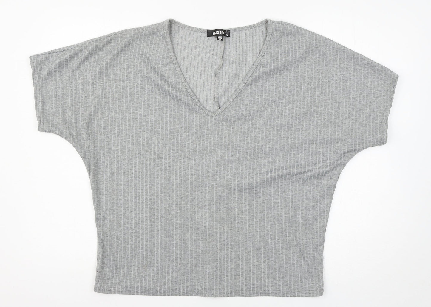 Womens UK Size 12 Missguided Grey Pullover Jumper