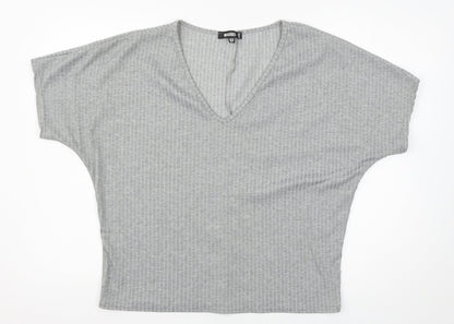 Womens UK Size 12 Missguided Grey Pullover Jumper