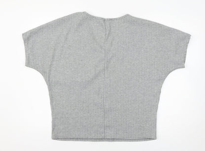 Womens UK Size 12 Missguided Grey Pullover Jumper