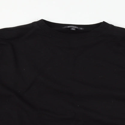 Missguided Womens Black   Pullover Sweatshirt Size M