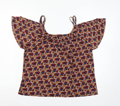 Womens UK Size M Cache Cache Multicoloured Basic T-Shirt