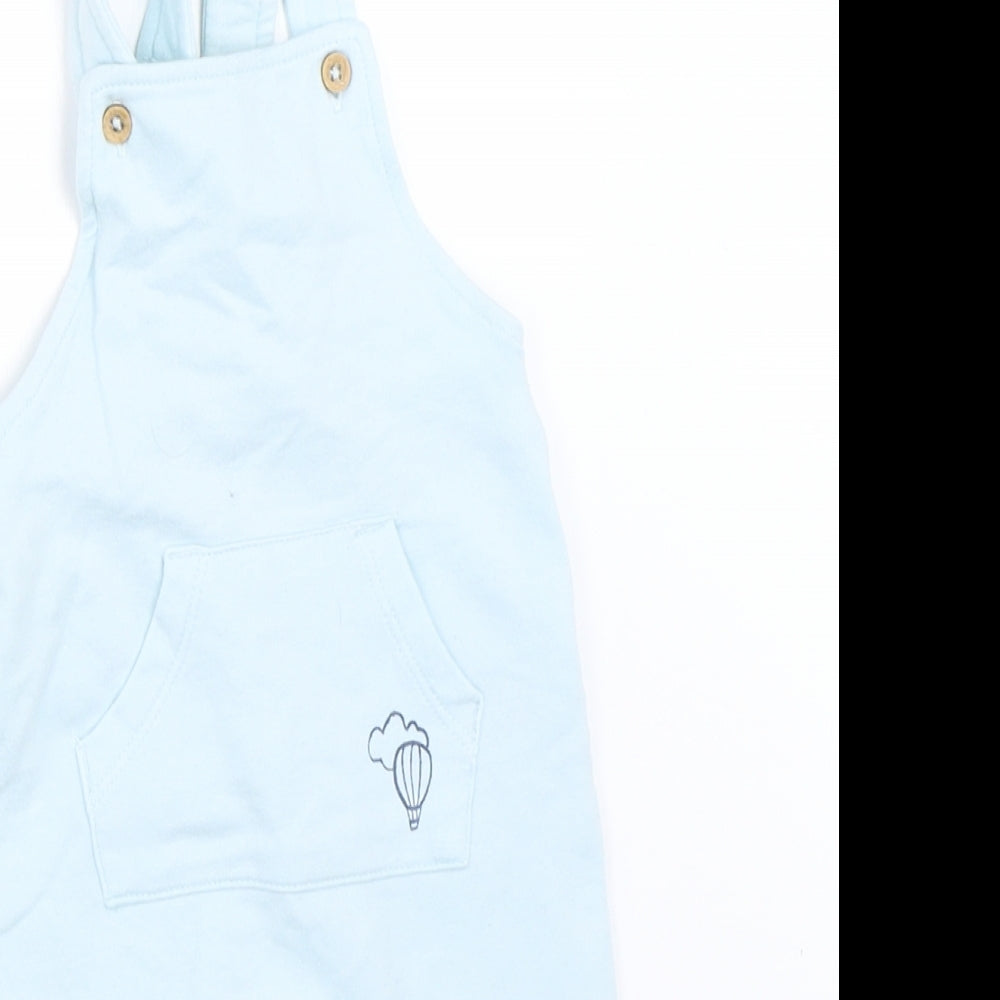 Marks and Spencer Boys Blue   Dungaree One-Piece Size 0-3 Months