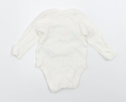 Marks and Spencer Baby White   Leotard One-Piece Size 0-3 Months