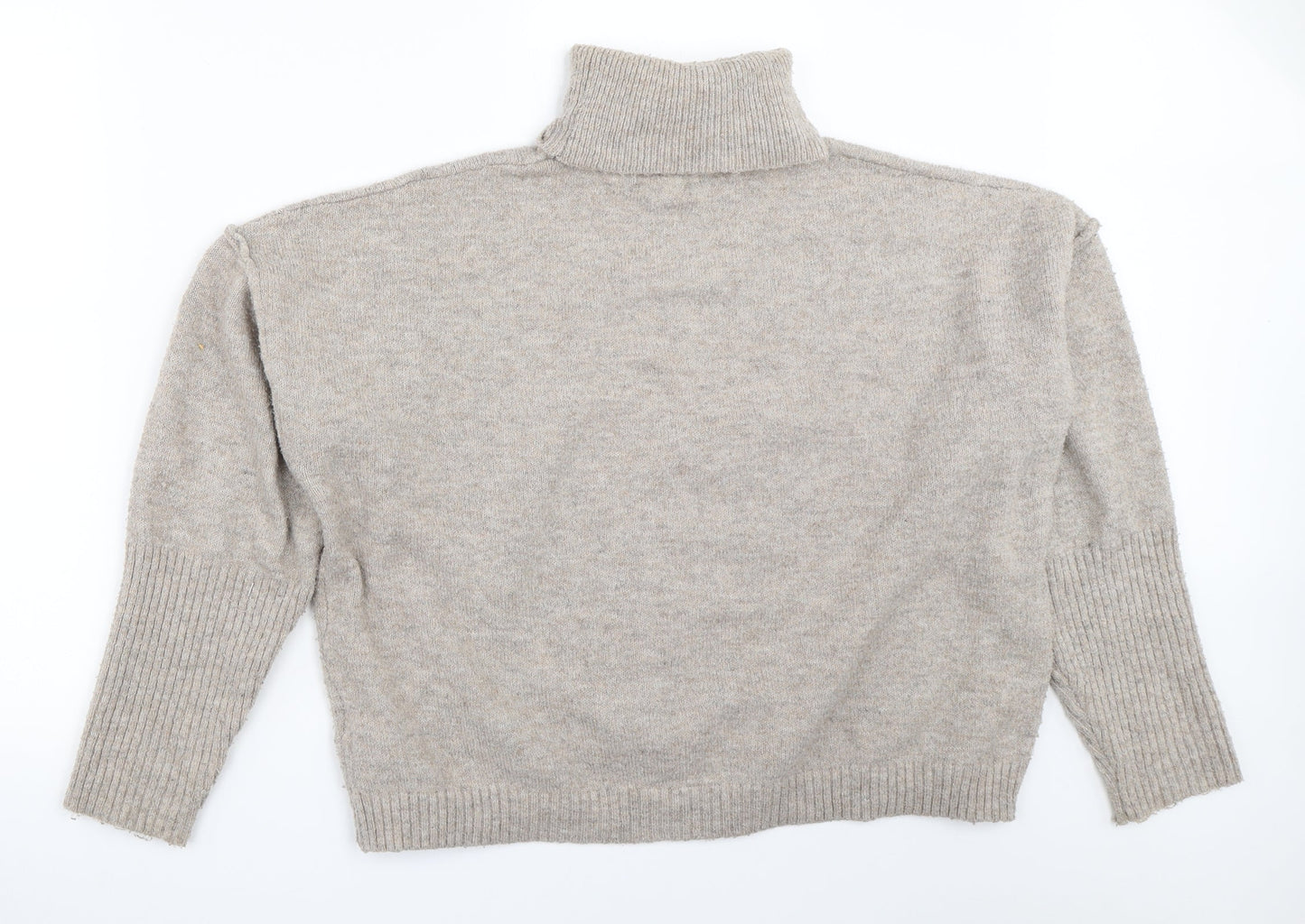 Womens UK Size 8 Missguided Beige Pullover Jumper