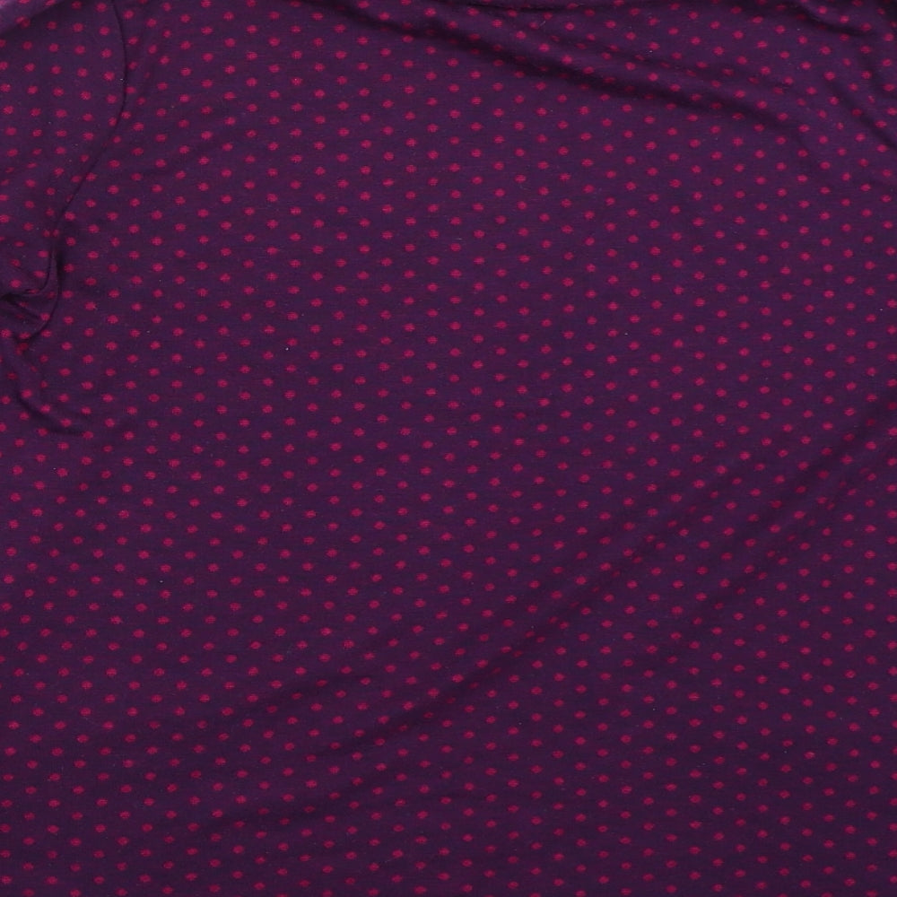 Womens UK Size S EWM Purple Pullover Jumper