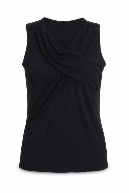 Womens UK Size L Tahari Black Basic Tank