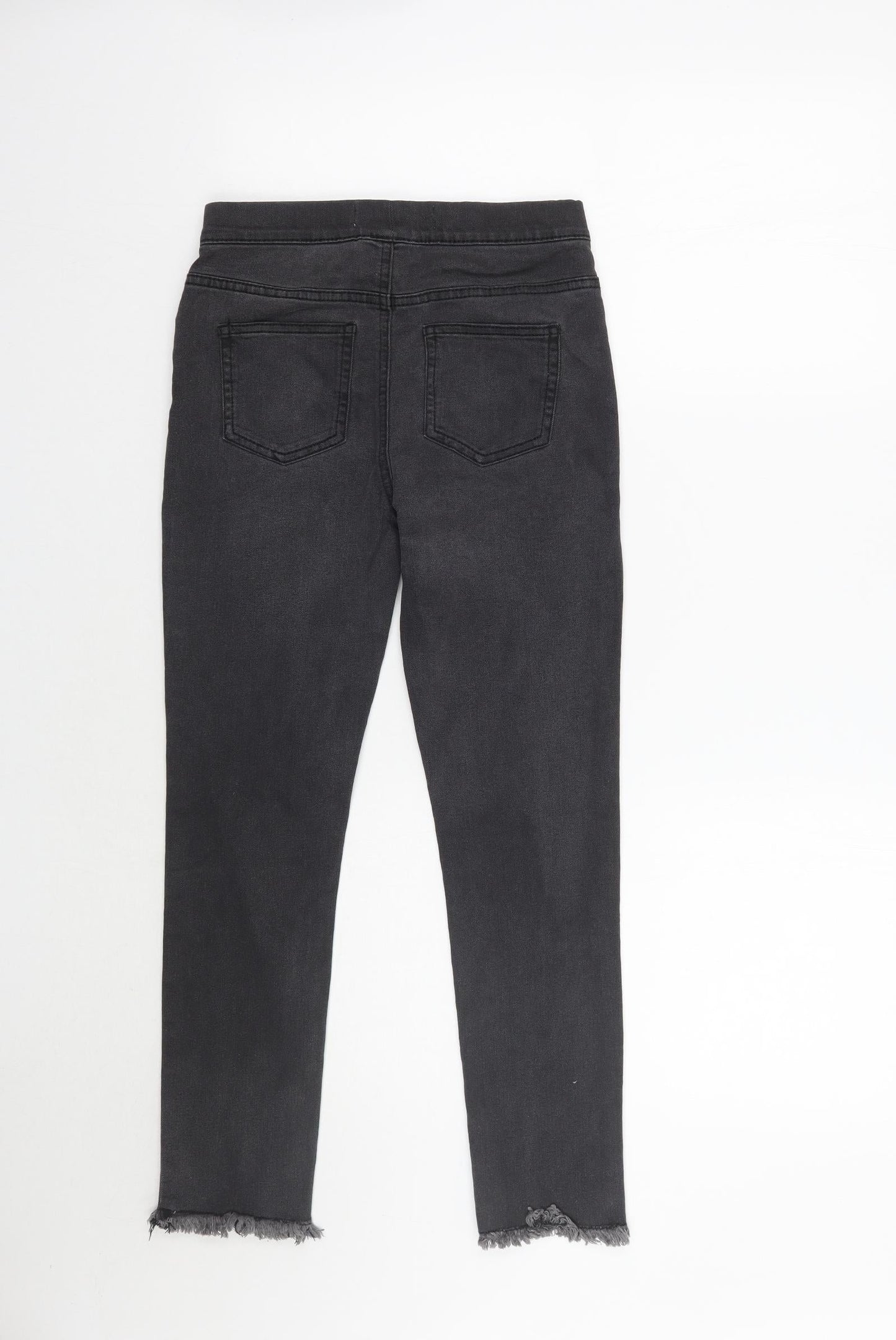 Denim co Girls Grey   Cropped Jeans Size 10-11 Years