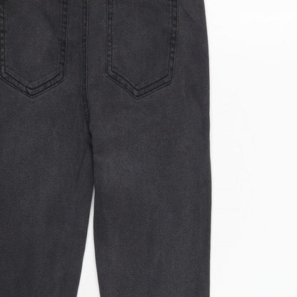 Denim co Girls Grey   Cropped Jeans Size 10-11 Years