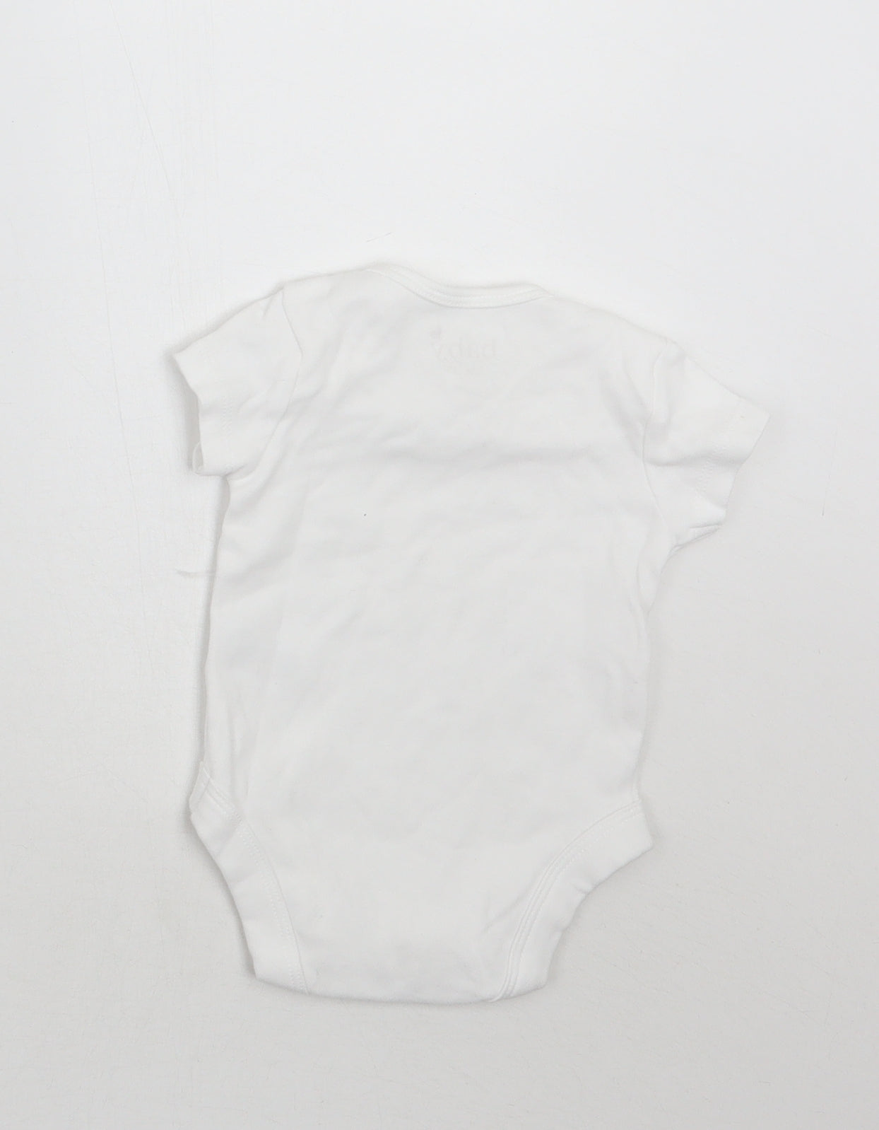 M&Co Baby White   Babygrow One-Piece Size 0-3 Months