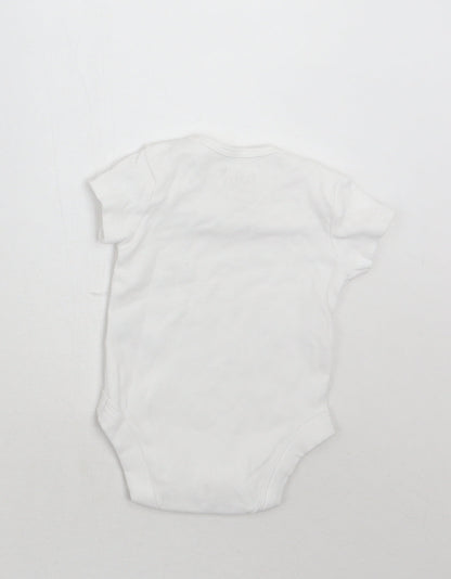 M&Co Baby White   Babygrow One-Piece Size 0-3 Months