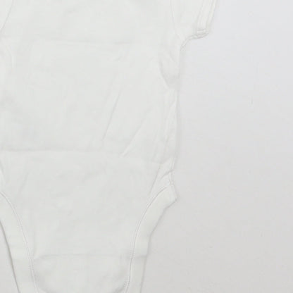George Baby White   Babygrow One-Piece Size 0-3 Months