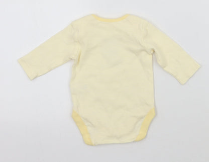 Mini Club Baby Yellow Striped  Babygrow One-Piece Size 0-3 Months