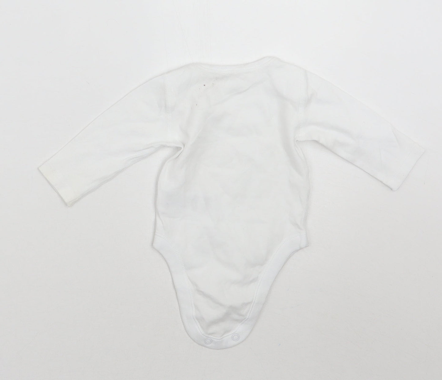 F&F Baby White   Babygrow One-Piece Size Newborn