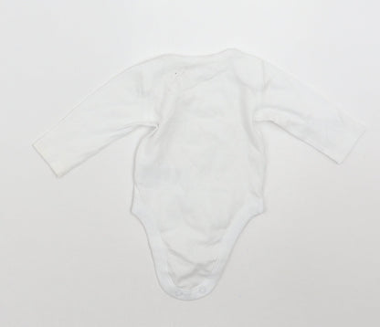 F&F Baby White   Babygrow One-Piece Size Newborn