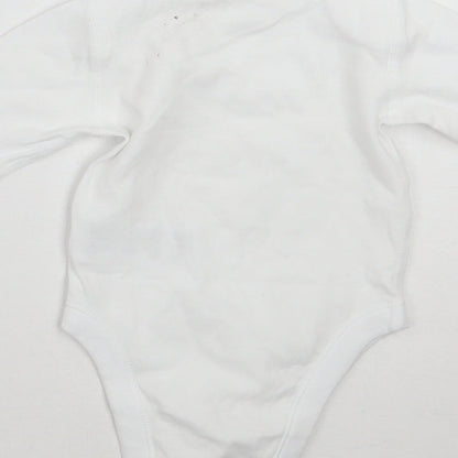 F&F Baby White   Babygrow One-Piece Size Newborn