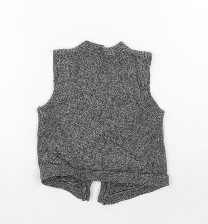 Matalan Boys Grey   Vest Jumper Size 3 Years