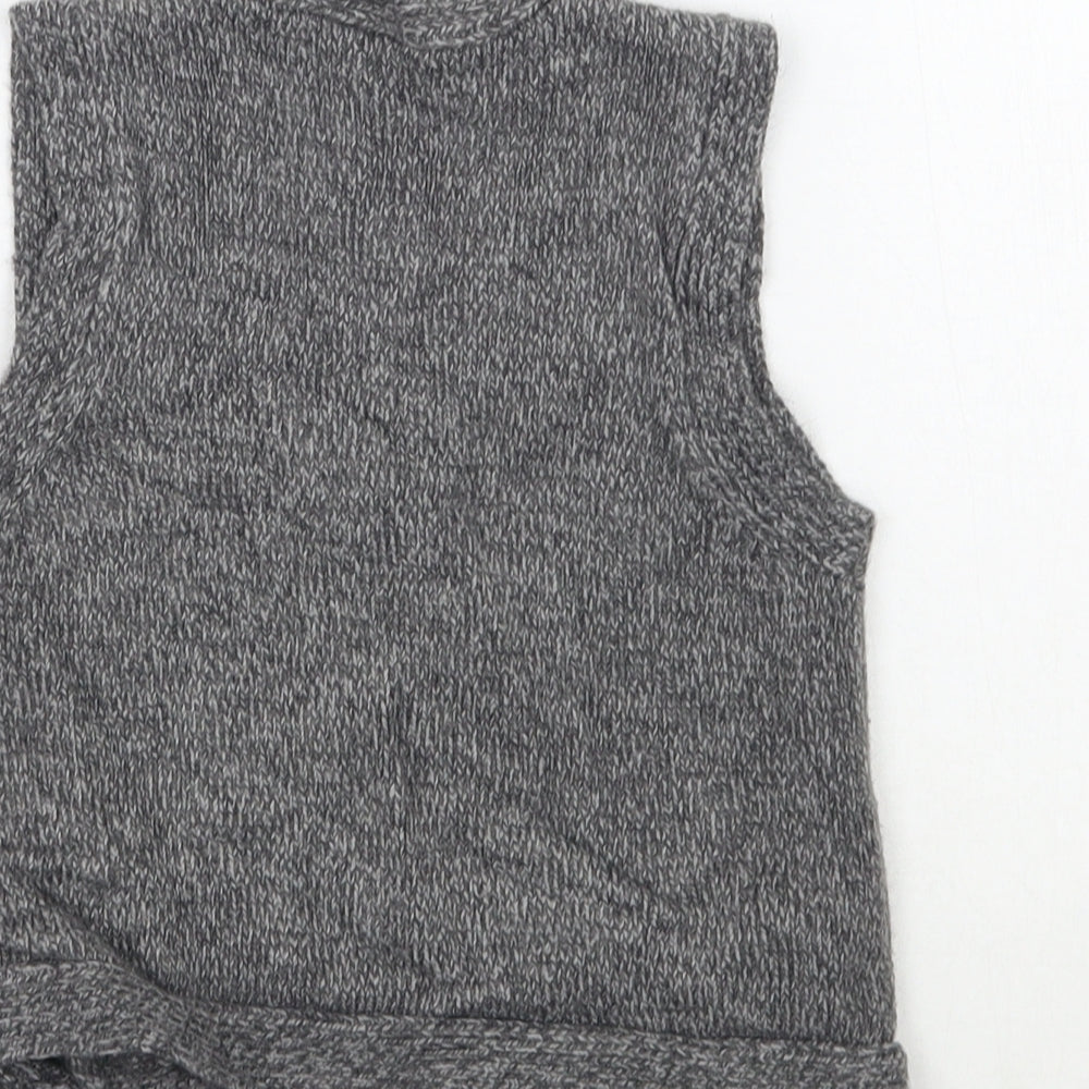 Matalan Boys Grey   Vest Jumper Size 3 Years