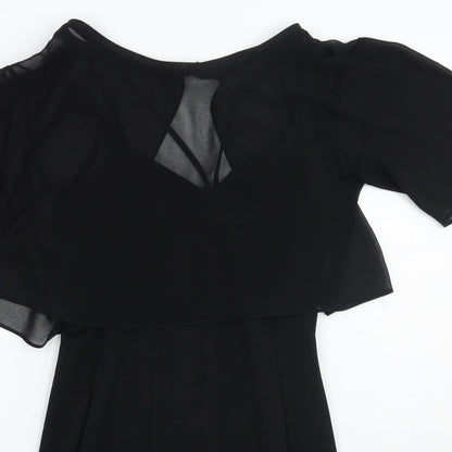 Silence + Noise Womens Black   A-Line  Size S