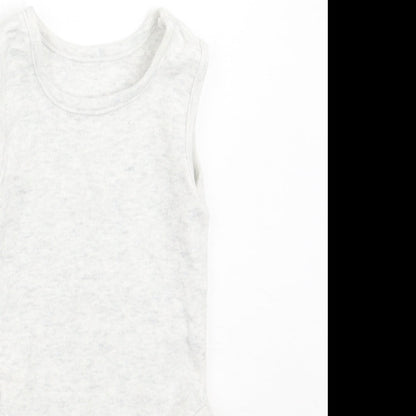 George Baby Grey   Babygrow One-Piece Size 3-6 Months