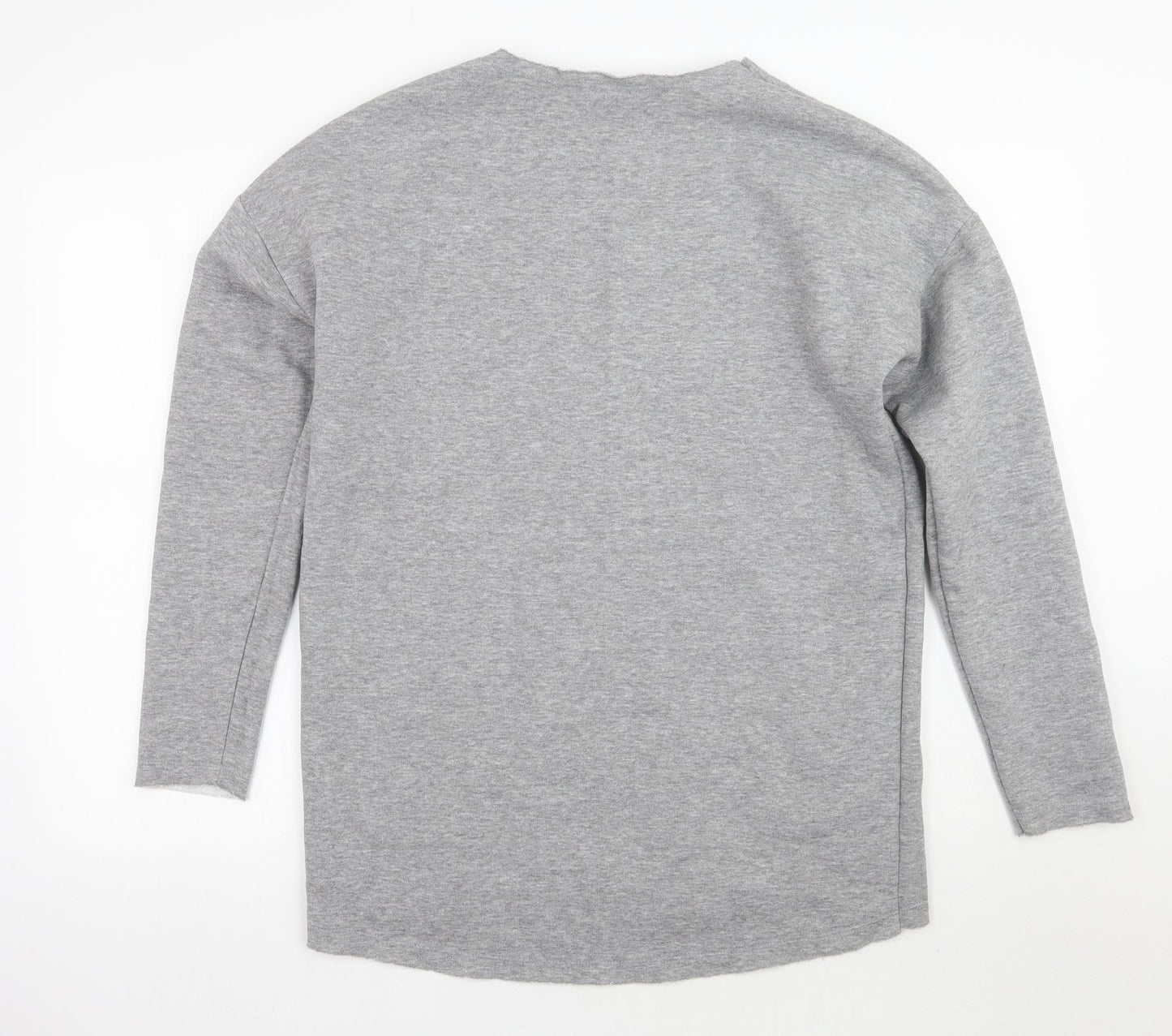 Womens UK Size M Preworn Grey Pullover Jumper