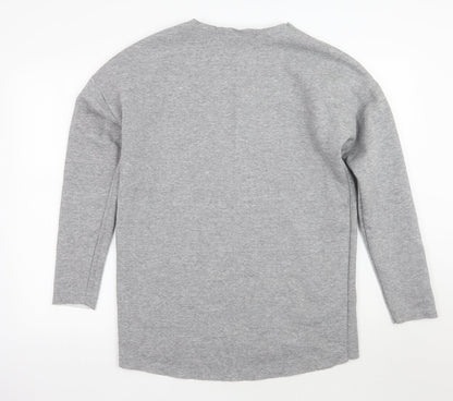 Womens UK Size M Preworn Grey Pullover Jumper