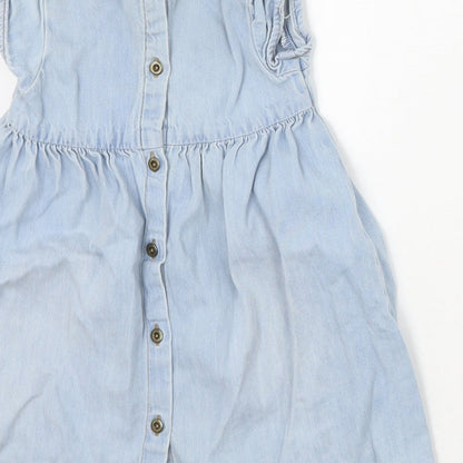 NEXT Girls Blue   A-Line  Size 12 Months