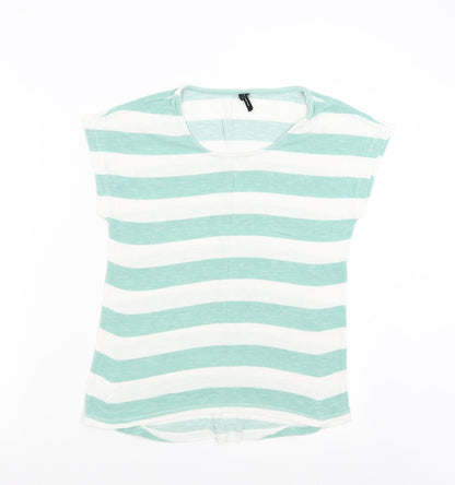 Womens UK Size M VERO MODA Green Pullover Jumper