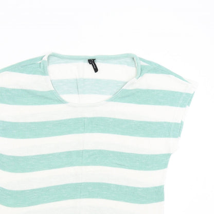 Womens UK Size M VERO MODA Green Pullover Jumper