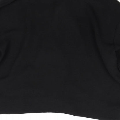 Womens UK Size 6 Topshop Black Basic Blouse