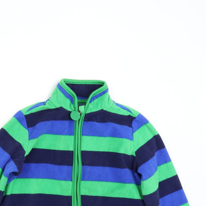 TCM Boys Multicoloured Striped Fleece Jacket  Size 5 Years