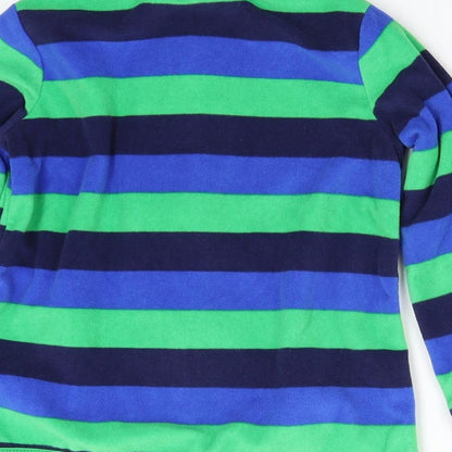 TCM Boys Multicoloured Striped Fleece Jacket  Size 5 Years