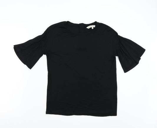F&F Womens Black   Basic Blouse Size 8