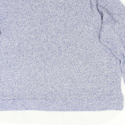 George Womens Blue  Knit Pullover Jumper Size 12