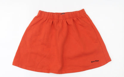 Bershka Womens Orange   Mini Skirt Size M