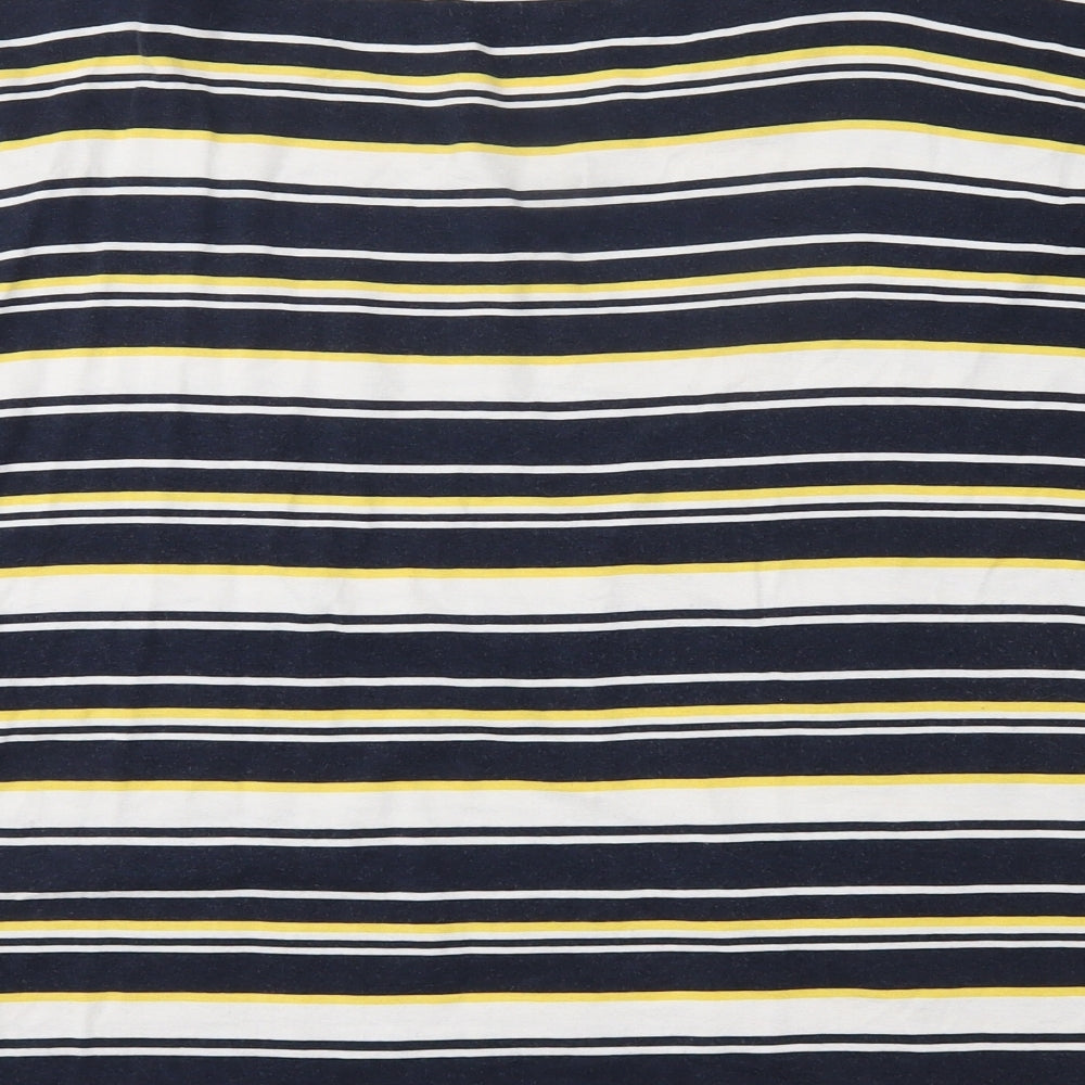 F&F Womens Blue Striped  Basic Blouse Size 18