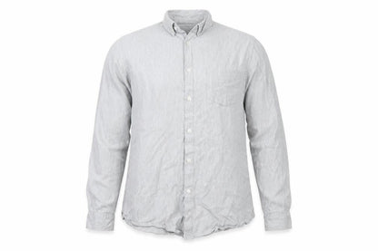 Mens UK Size S Primark Grey  Button-Up Long Sleeve Casual Shirt