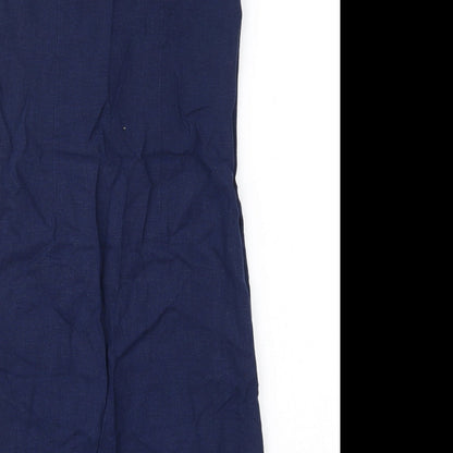 Marks and Spencer Womens Blue   A-Line  Size 8